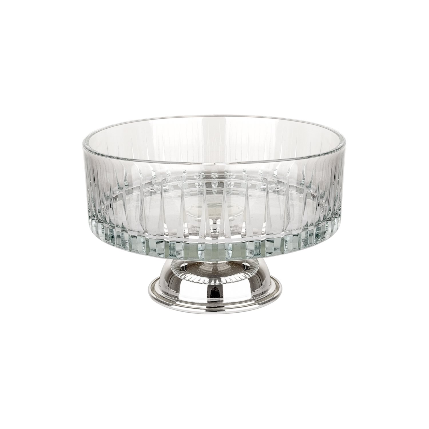 Kristalize Kesme Yuv Ayaklı Salata Kasesi