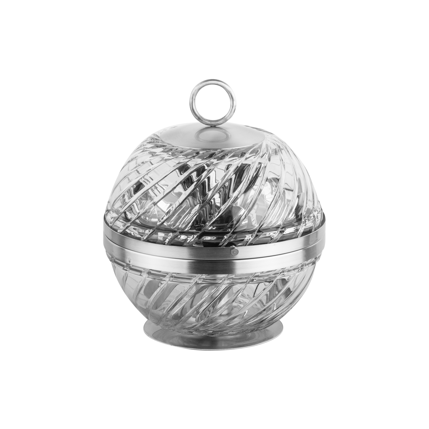 Archy Cam Kapaklı Kaşık Standı 23x25cm