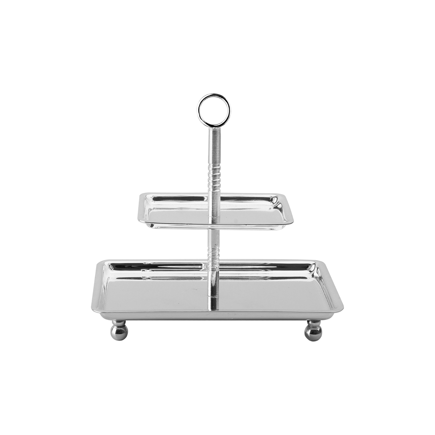 Archy İki Katlı Dikdörtgen Kurabiyelik 10cm