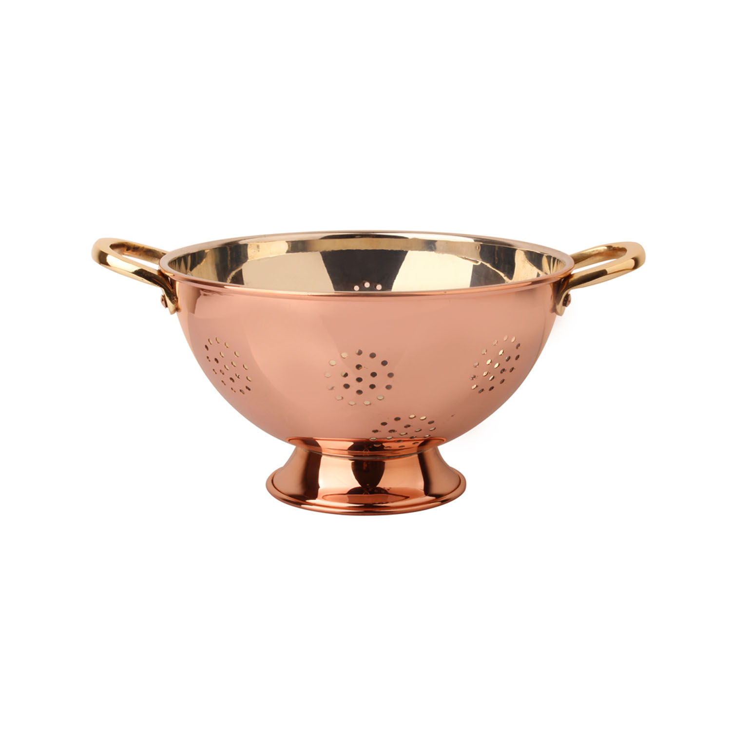 Copper Bakır Süzgeç 21x12.5cm