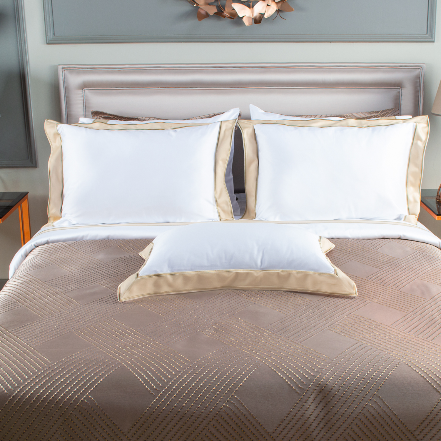 Kandilli Yatak Örtüsü Takımı 270x280cm