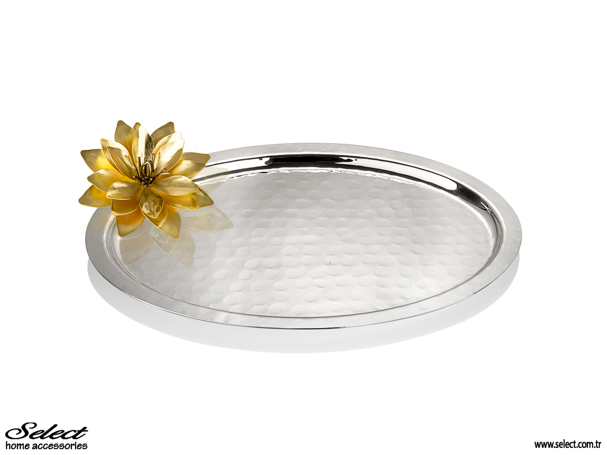 Lotus Oval Tepsi 34x45cm