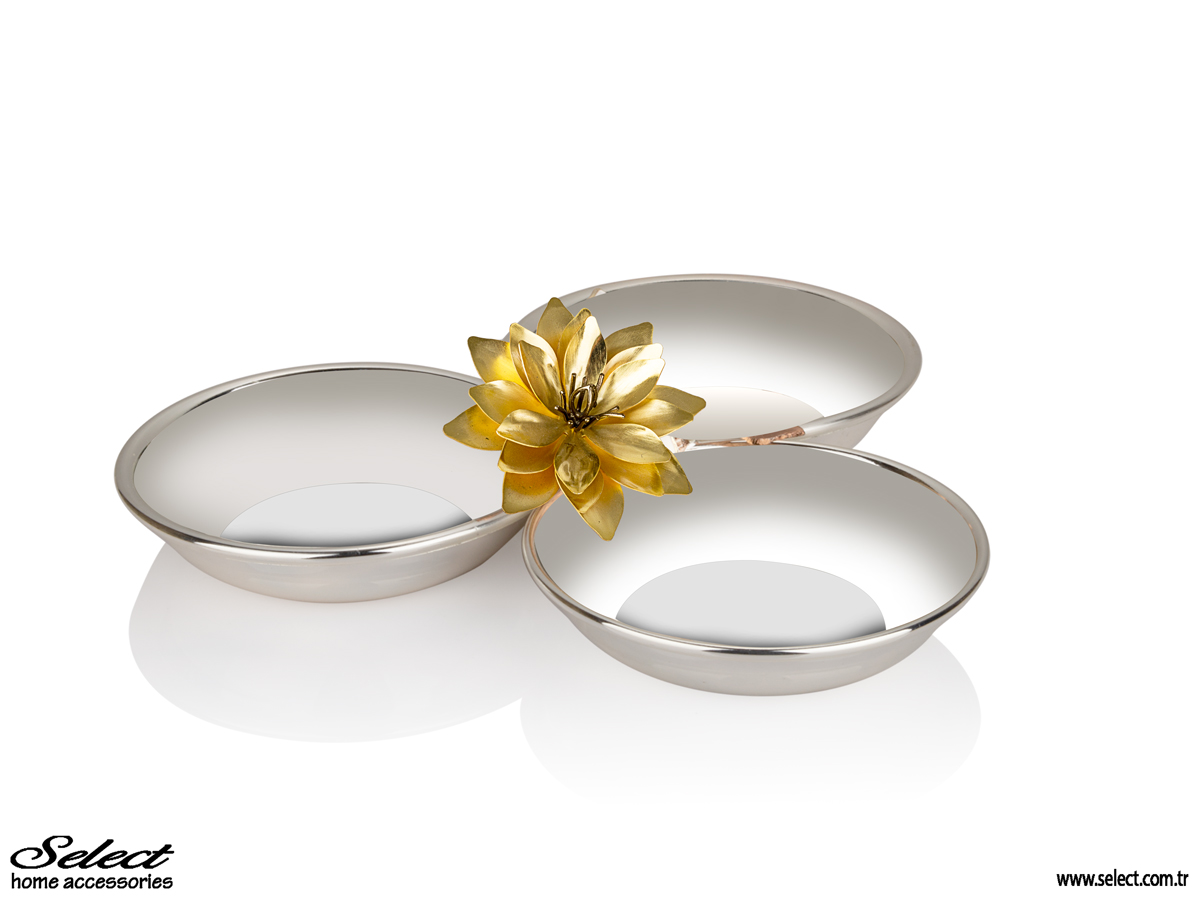 Lotus Üçlü Çerezlik 12x3cm