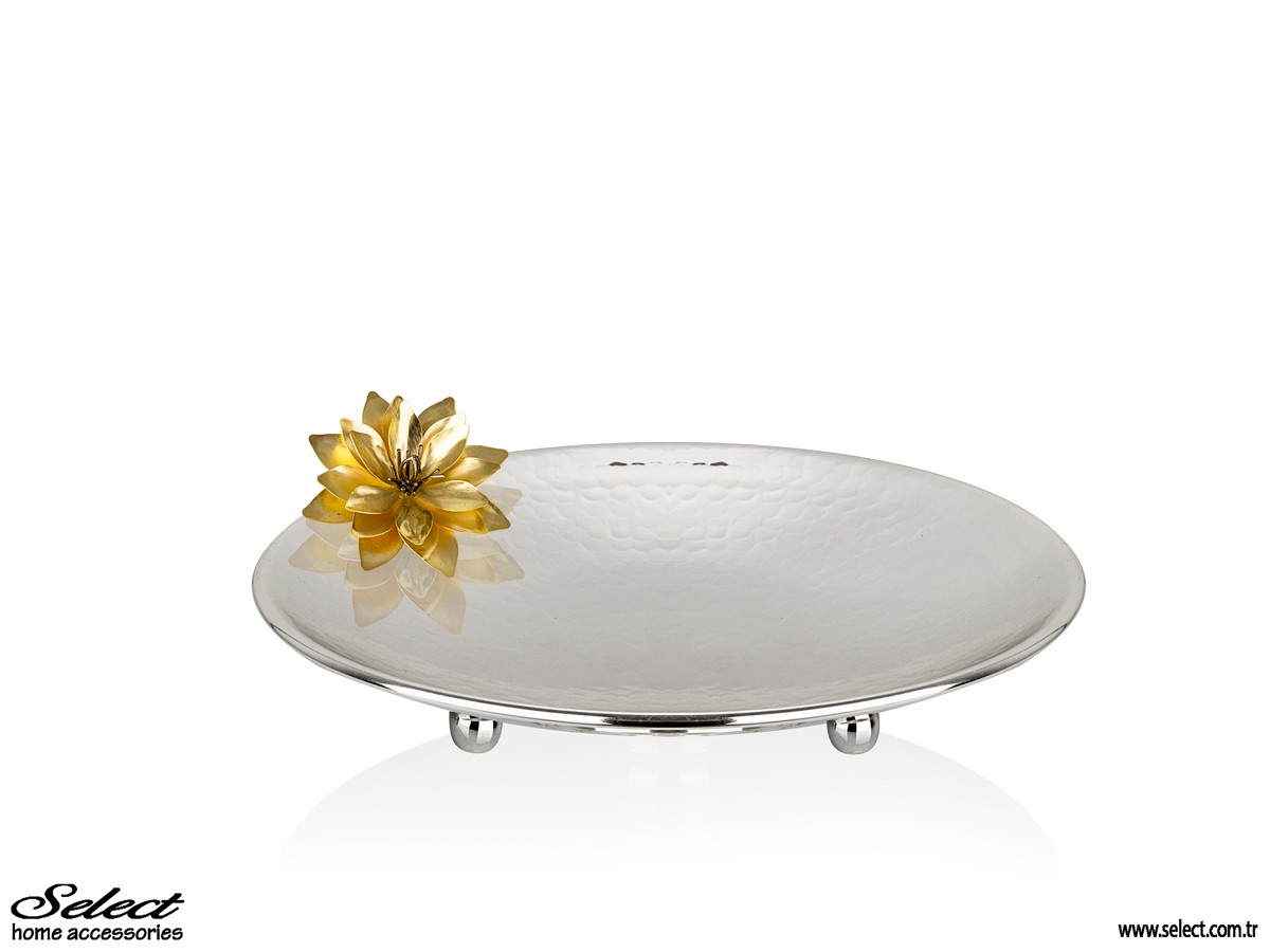 Lotus Yuvarlak Servis Tabağı 32cm