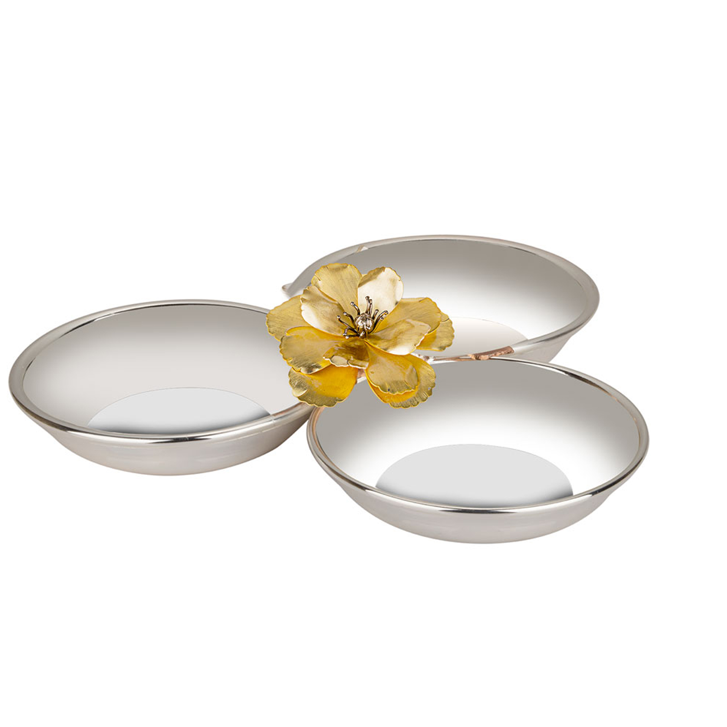 Magnolia 3 lü Çerezlik 12x3cm