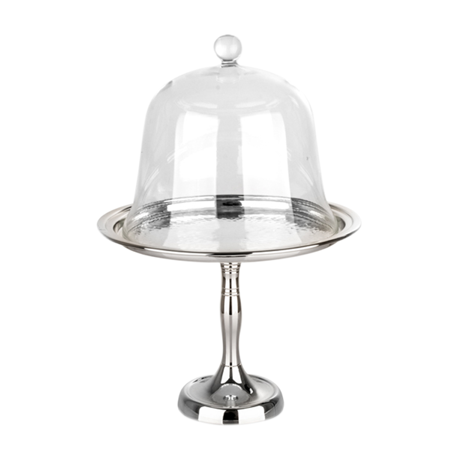 Modena I Cam Kapaklı Yuvarlak Pastalık 24x45cm