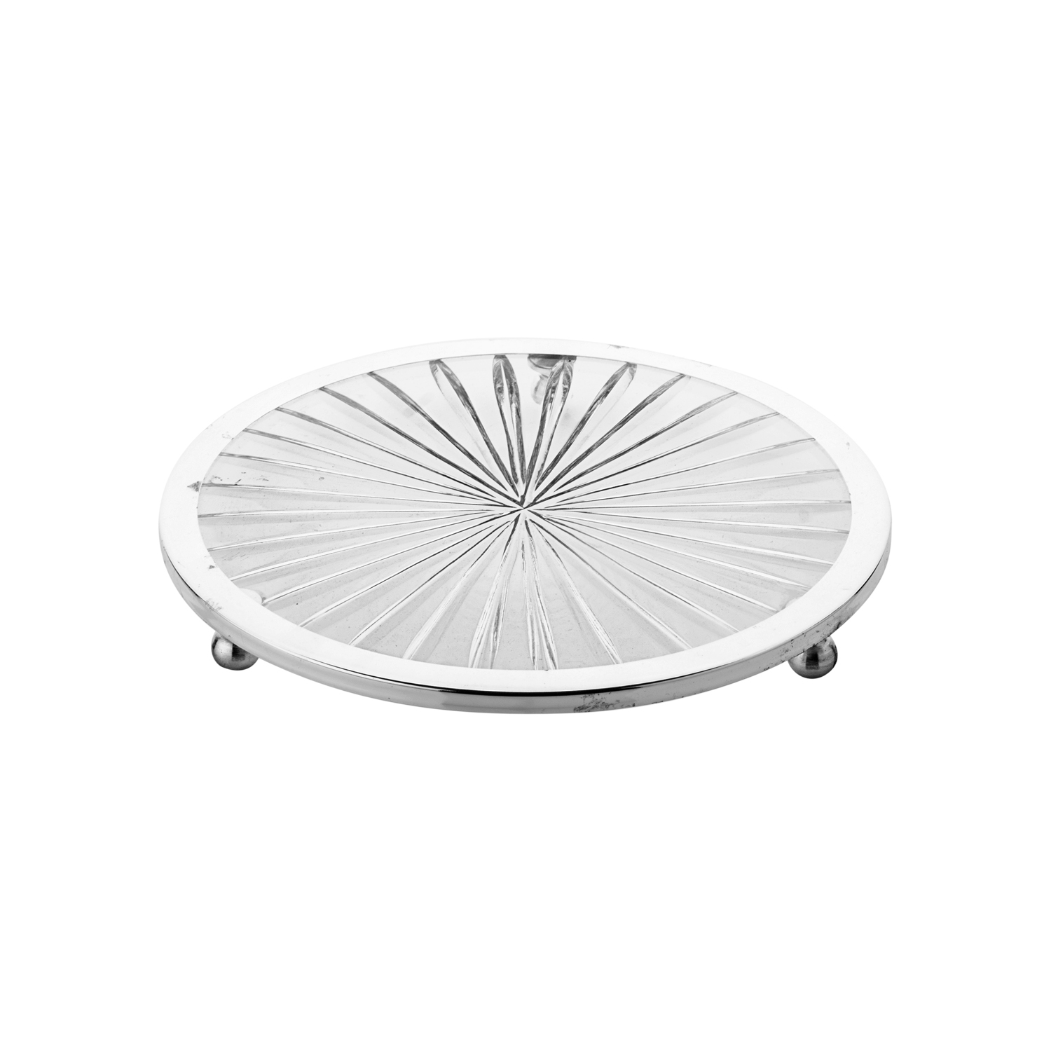 Modena I Cam Peynir Servis Tabağı 25cm